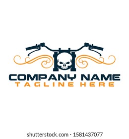 Skull logo, icon or skull illustration, vector of skeleton. good for logo or emblem and t-shirt