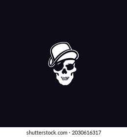 Skull Logo and Music Logo simple
