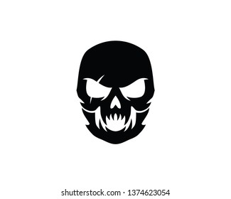 Skull Logo Template, Icon, Symbol - Vector