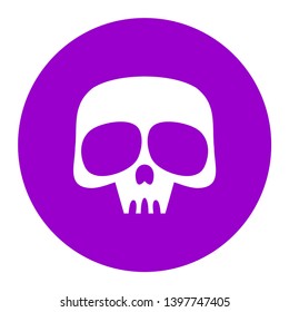 Skull logo vector illustration - Vector