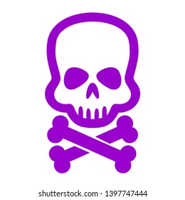 Skull logo vector illustration - Vector