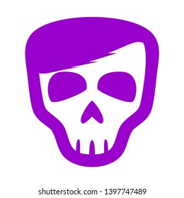 Skull logo vector illustration - Vector