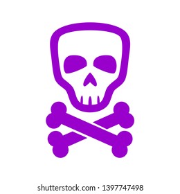 Skull logo vector illustration - Vector