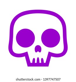 Skull logo vector illustration - Vector