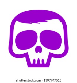 Skull logo vector illustration - Vector