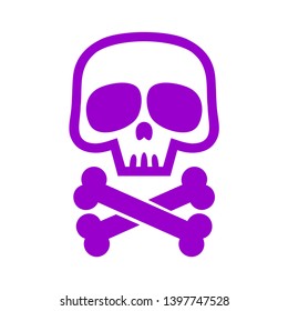 Skull logo vector illustration - Vector