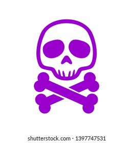 Skull logo vector illustration - Vector