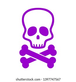 Skull logo vector illustration - Vector