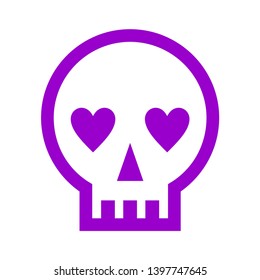 Skull logo vector illustration - Vector
