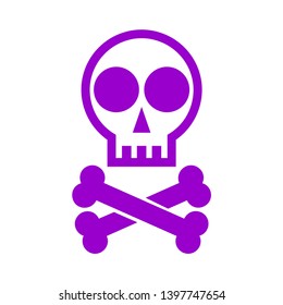 Skull logo vector illustration - Vector