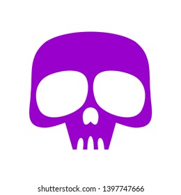 Skull logo vector illustration - Vector