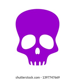 Skull logo vector illustration - Vector