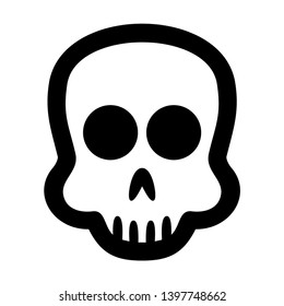 Skull logo vector illustration - Vector
