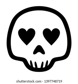 Skull logo vector illustration - Vector