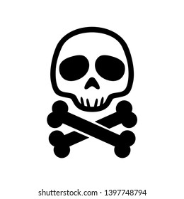 Skull logo vector illustration - Vector