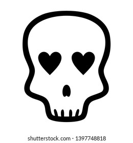 Skull logo vector illustration - Vector