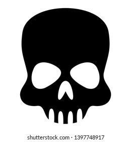 Skull logo vector illustration - Vector