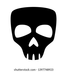 Skull logo vector illustration - Vector