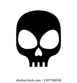 Skull logo vector illustration - Vector