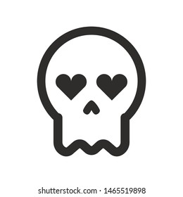 Skull logo vector illustration - Vector