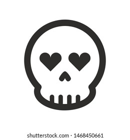 Skull logo vector illustration - Vector