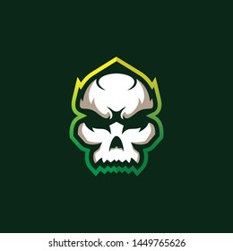 Skull Logo Vector Illustration Ready to print