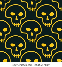 Skull Luxury trendy applicable design cute abstract vector illustration artwork.eps