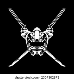 SKULL MASCOT OR LOGO CLUB VECTOR