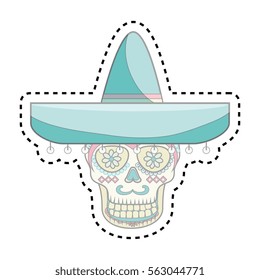 skull mask mexican culture