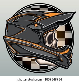 skull cycle helmet