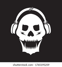 skull music. . vector collection