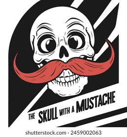 The Skull with a mustache