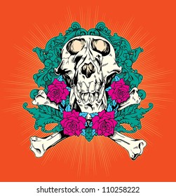 Skull n Roses