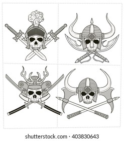 skull ornament