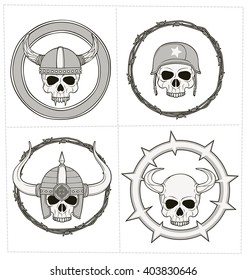 skull ornament