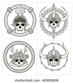 skull ornament