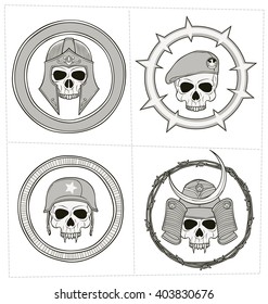 skull ornament