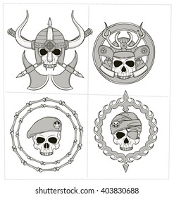 skull ornament