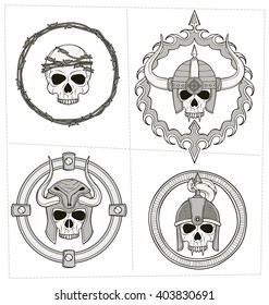 skull ornament