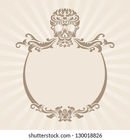 Skull Ornament Frame