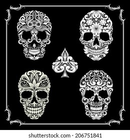 skull Ornamental Collections 