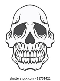 skull outline
