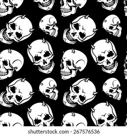 Skull pattern