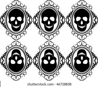 skull pattern