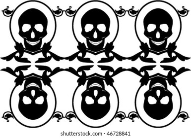 skull pattern