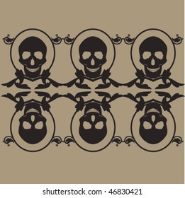skull pattern