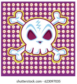 Skull pattern