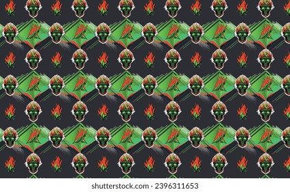 Skull Pattern for background, textile or whatever you need