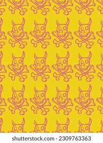 skull pattern, perfect for your design