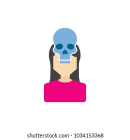 Skull People Logo Icon Design